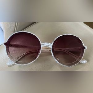 Krewe Louisa Nylon Round Sunglasses